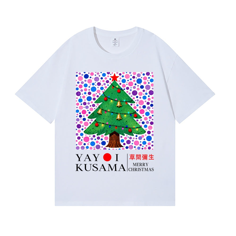 Christmas Yayoi Kusama Japanese Style Classic Tee