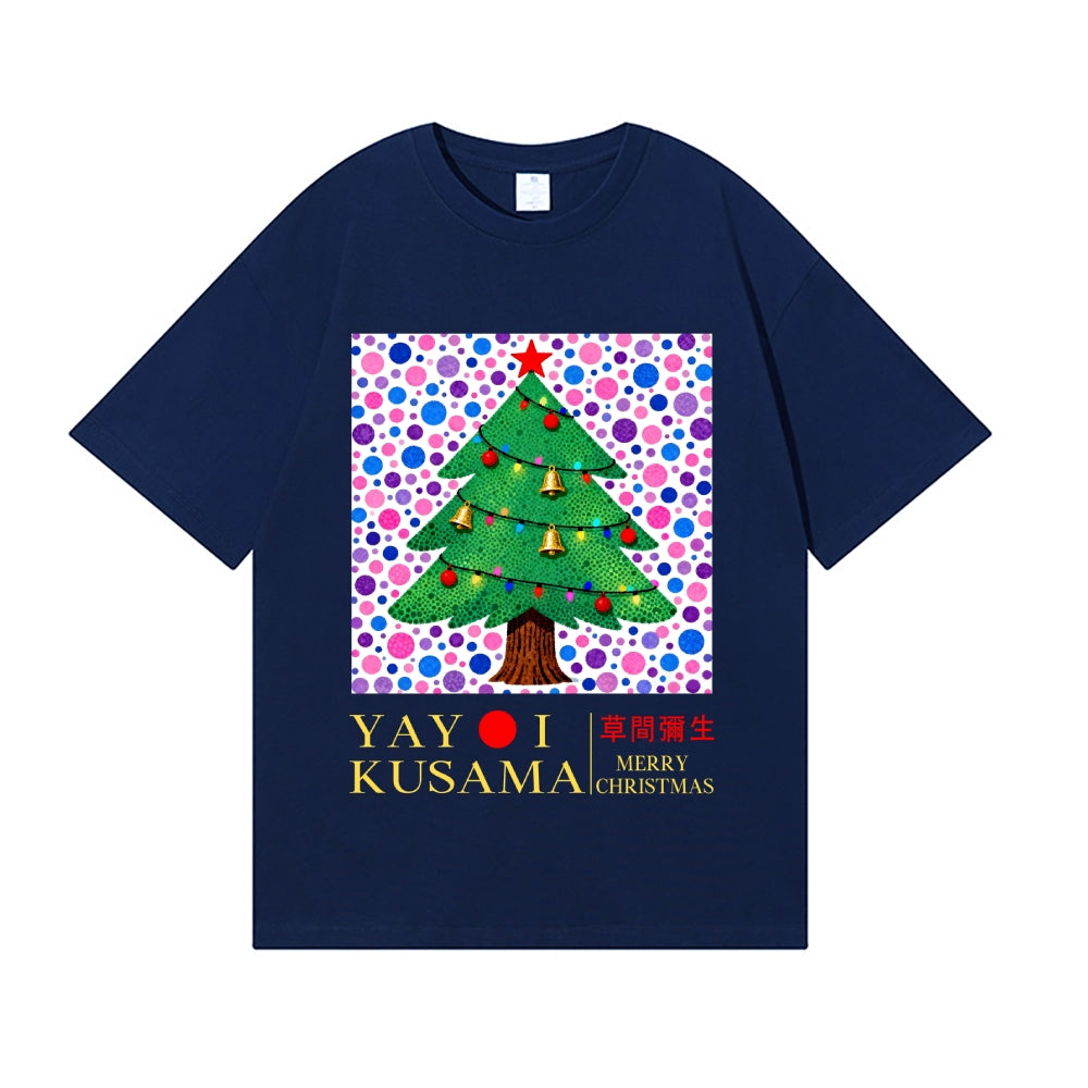 Christmas Yayoi Kusama Japanese Style Classic Tee