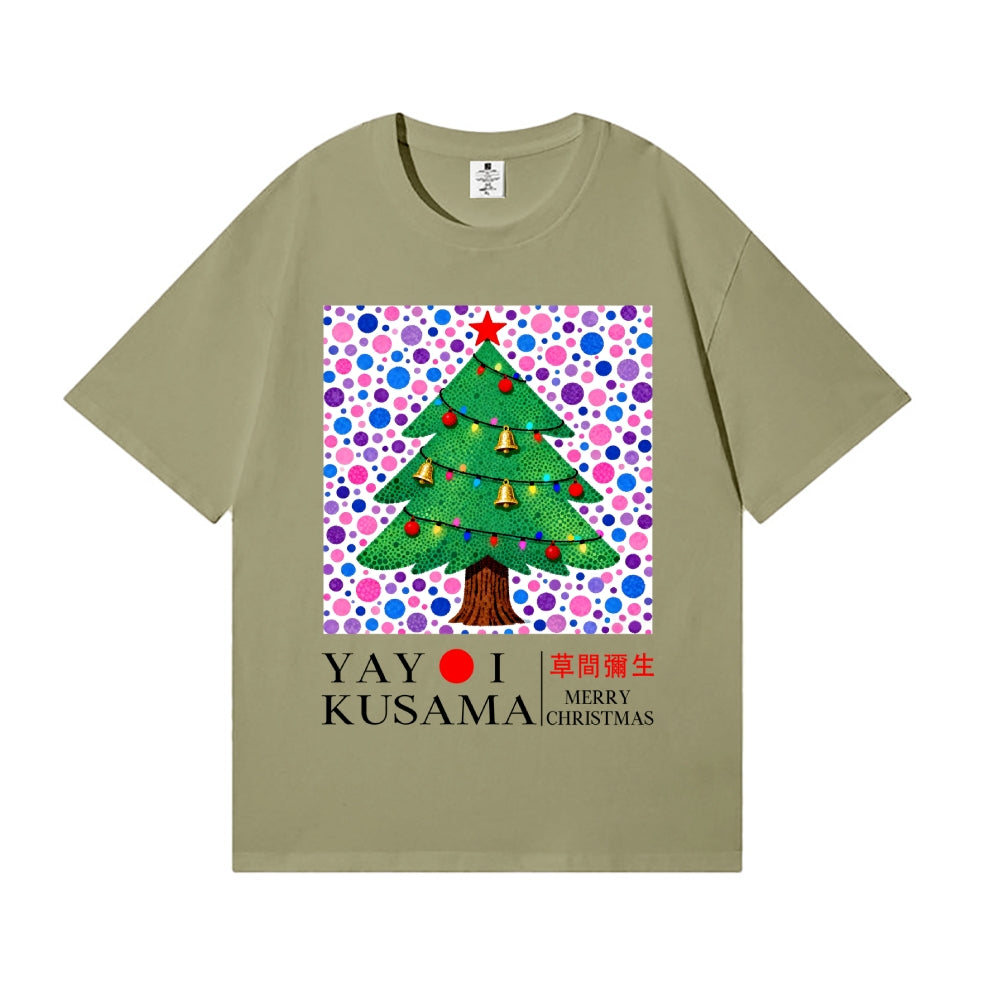 Christmas Yayoi Kusama Japanese Style Classic Tee