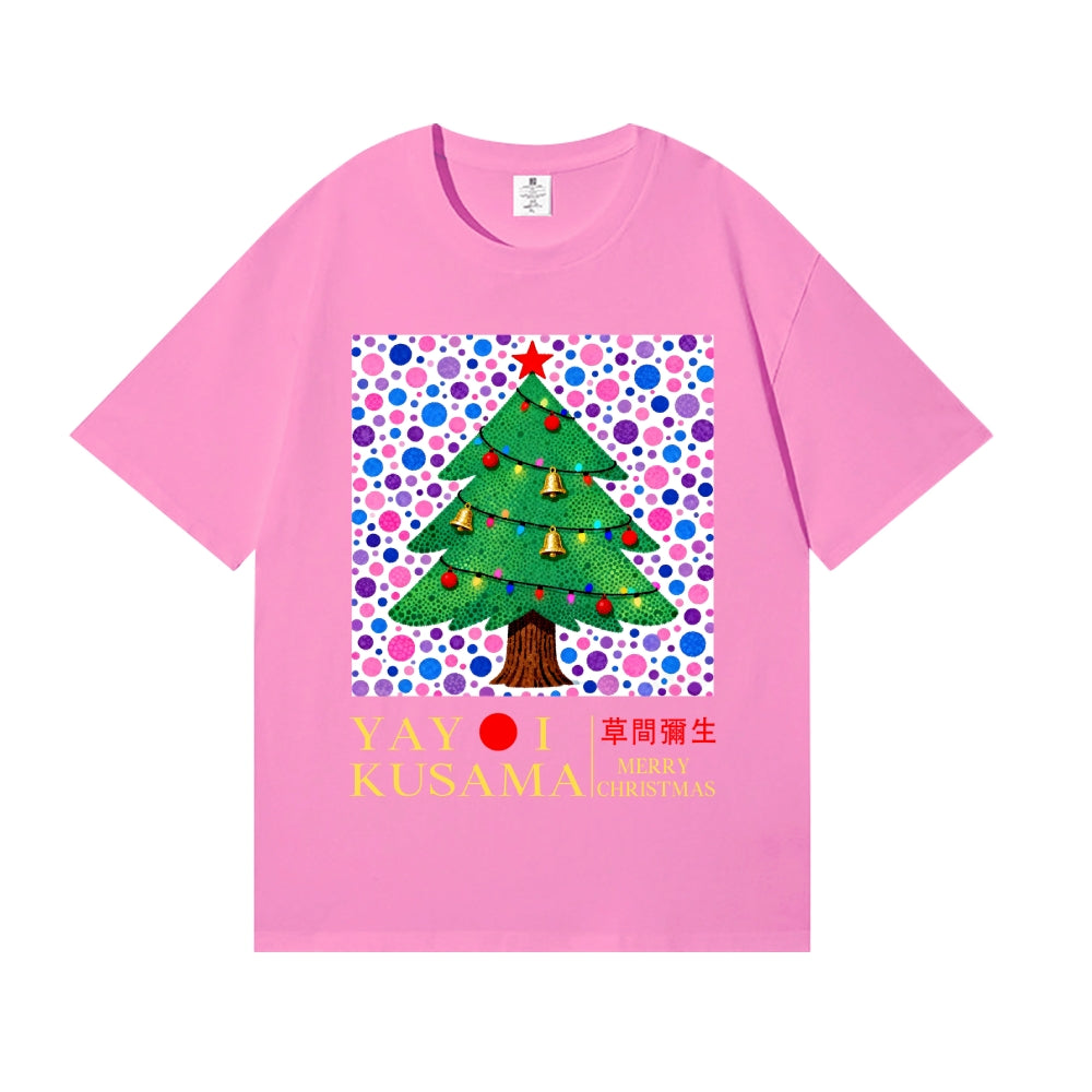 Christmas Yayoi Kusama Japanese Style Classic Tee