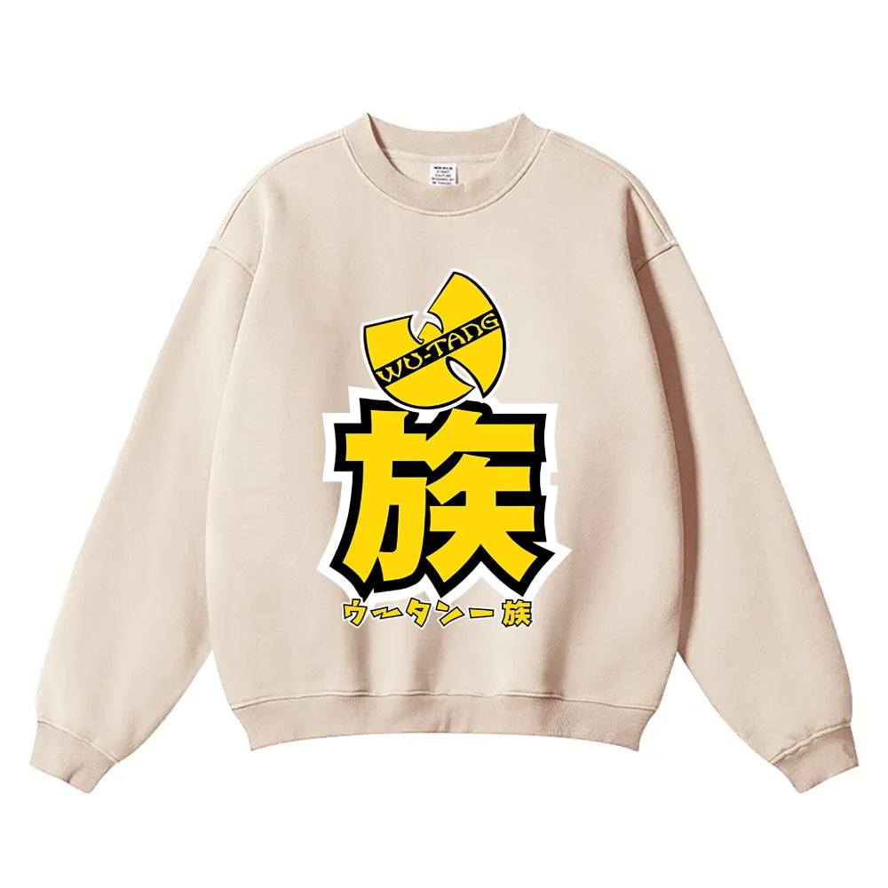 Wu Tang Vintage Cotton Blend Sweatshirt