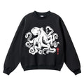 Octopus Vintage Cotton Blend Sweatshirt