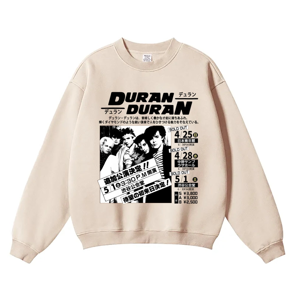 Duran Duran Vintage Cotton Blend Sweatshirt