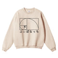 Golden Ratio Vintage Cotton Blend Sweatshirt