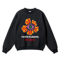 Yayoi Kusama Flower Vintage Cotton Blend Sweatshirt