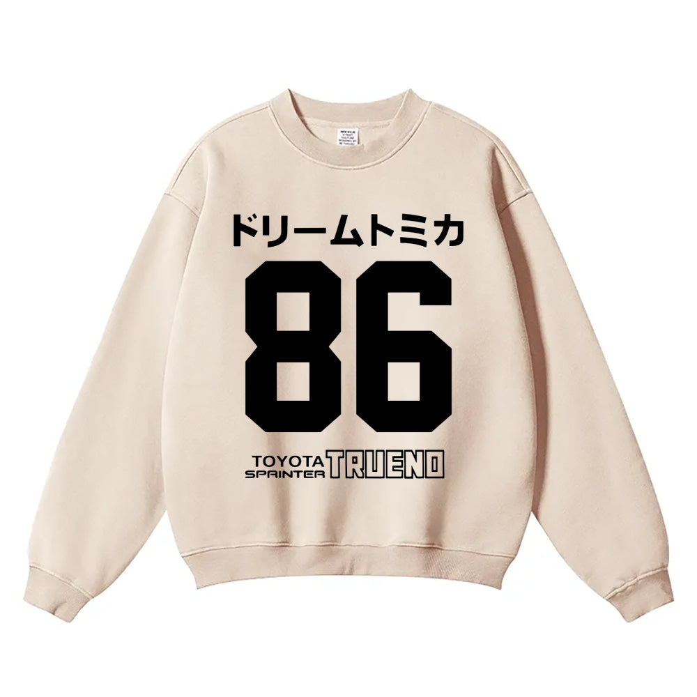 86 Trueno Vintage Cotton Blend Sweatshirt