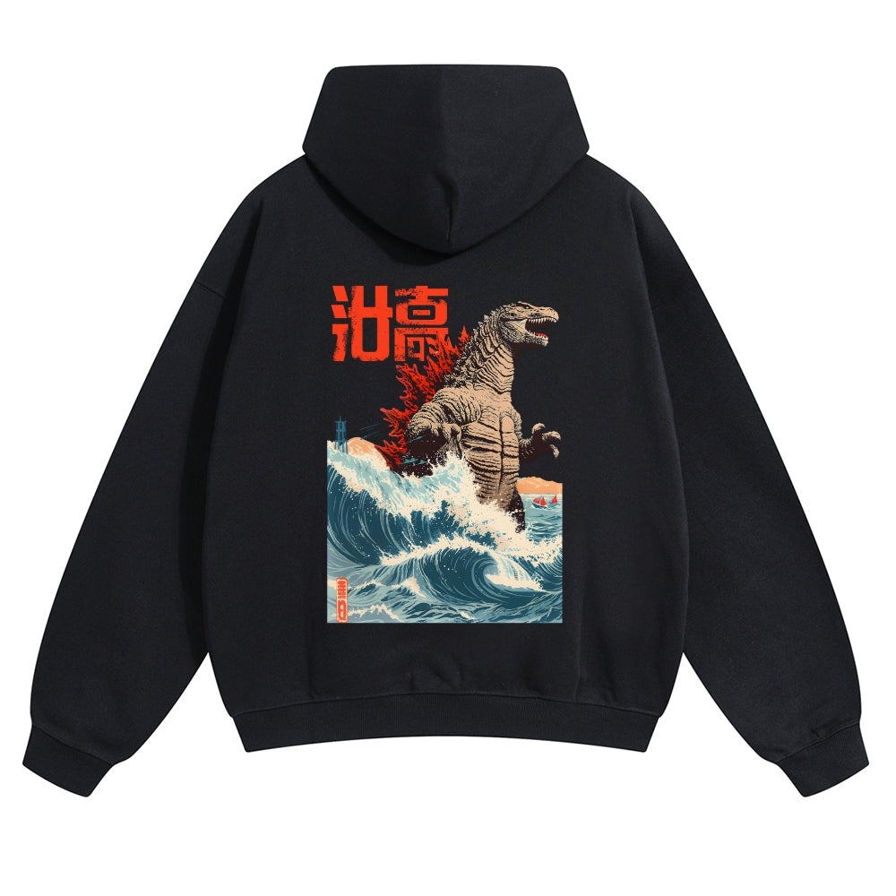 Kaiju Vintage Cotton Hoodie