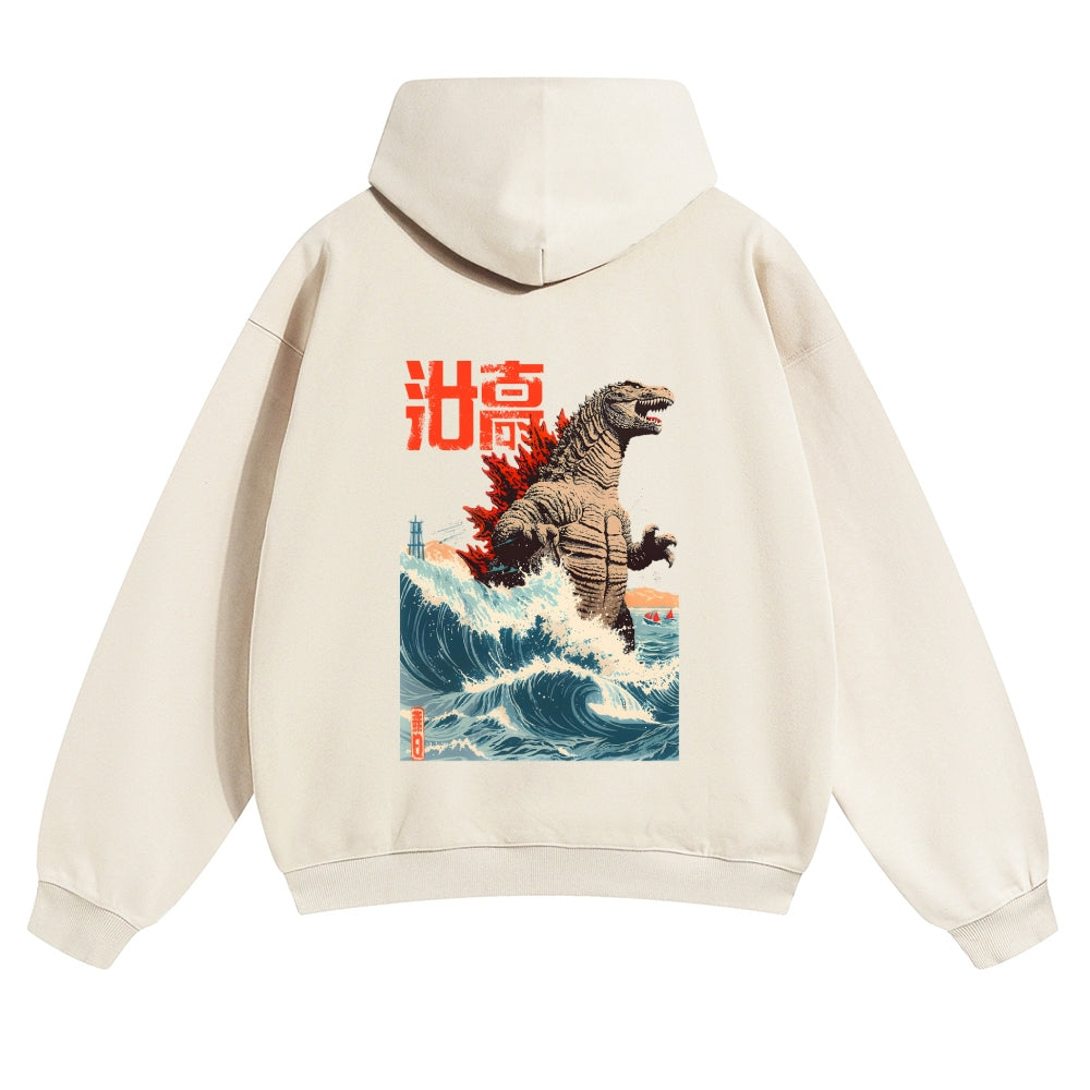 Kaiju Vintage Cotton Hoodie