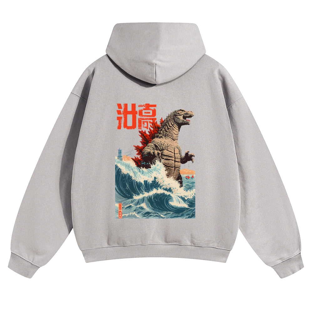 Kaiju Vintage Cotton Hoodie