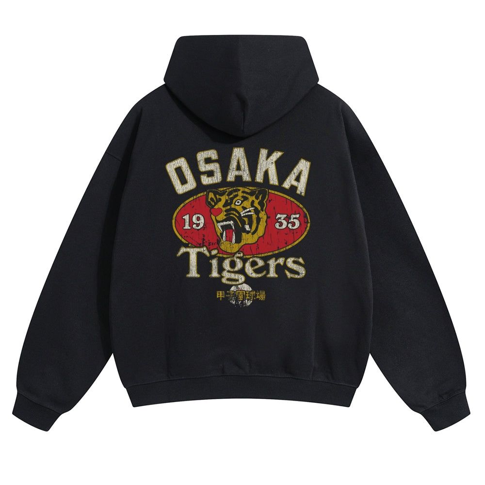 Osaka Tiger Vintage Cotton Hoodie