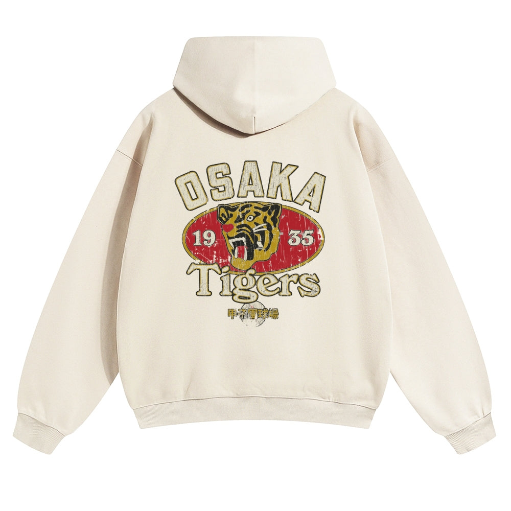 Osaka Tiger Vintage Cotton Hoodie