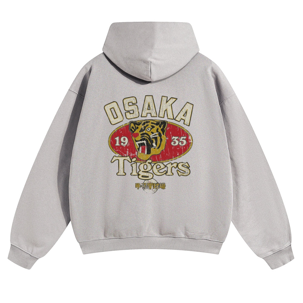 Osaka Tiger Vintage Cotton Hoodie