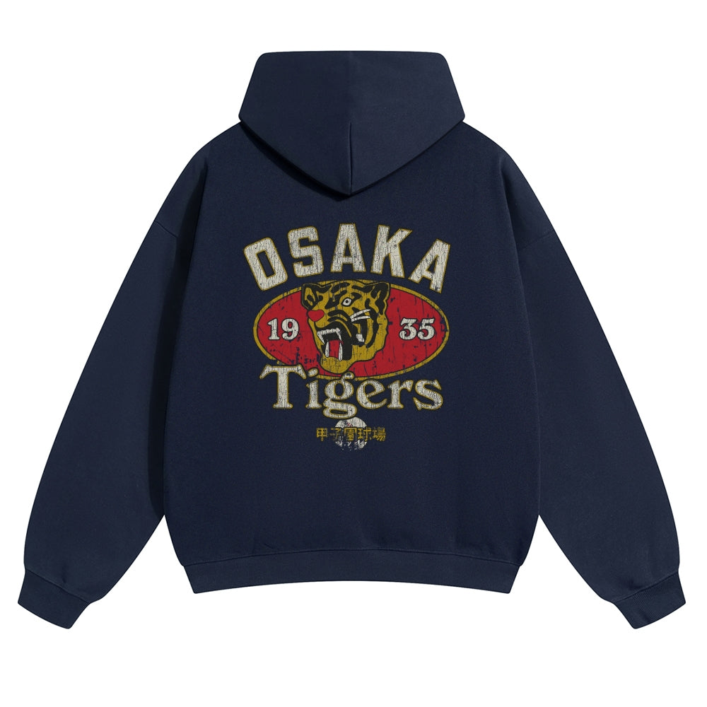 Osaka Tiger Vintage Cotton Hoodie
