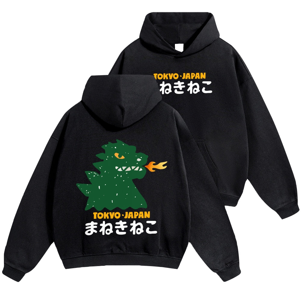 Tokyo Kaiju Vintage Cotton Hoodie