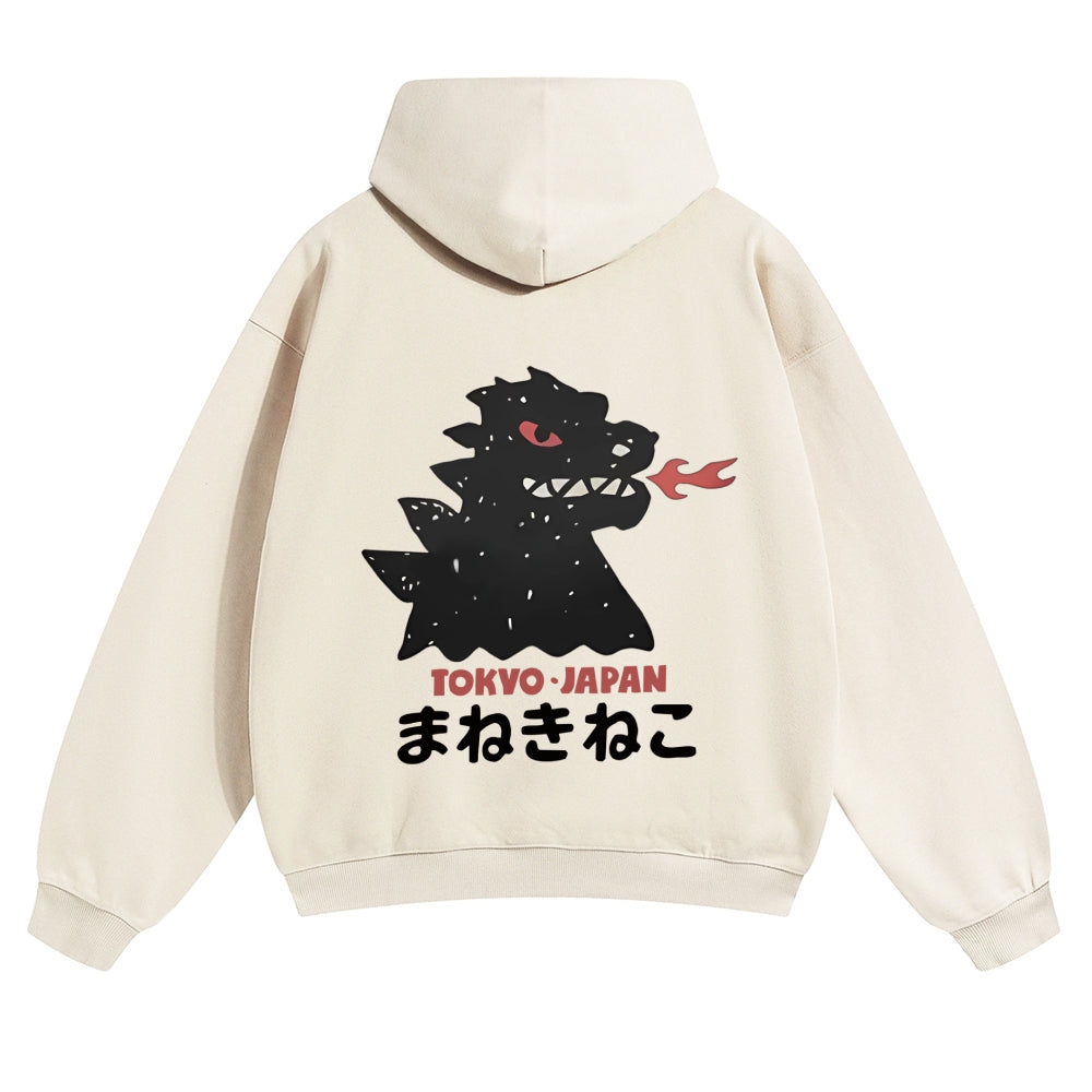 Tokyo Kaiju Vintage Cotton Hoodie
