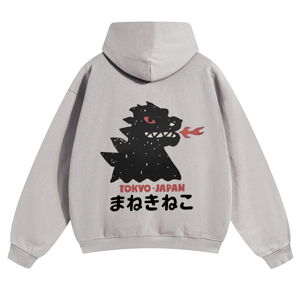 Tokyo Kaiju Vintage Cotton Hoodie