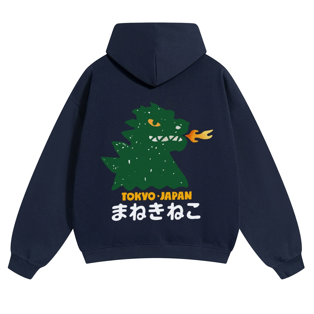 Tokyo Kaiju Vintage Cotton Hoodie