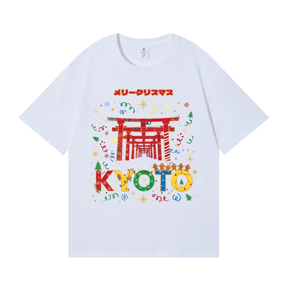 Christmas in Kyoto Japanese Style Classic Tee