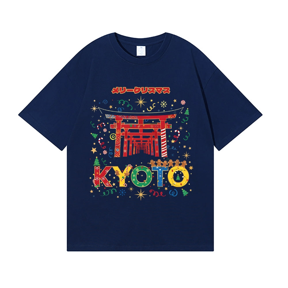 Christmas in Kyoto Japanese Style Classic Tee
