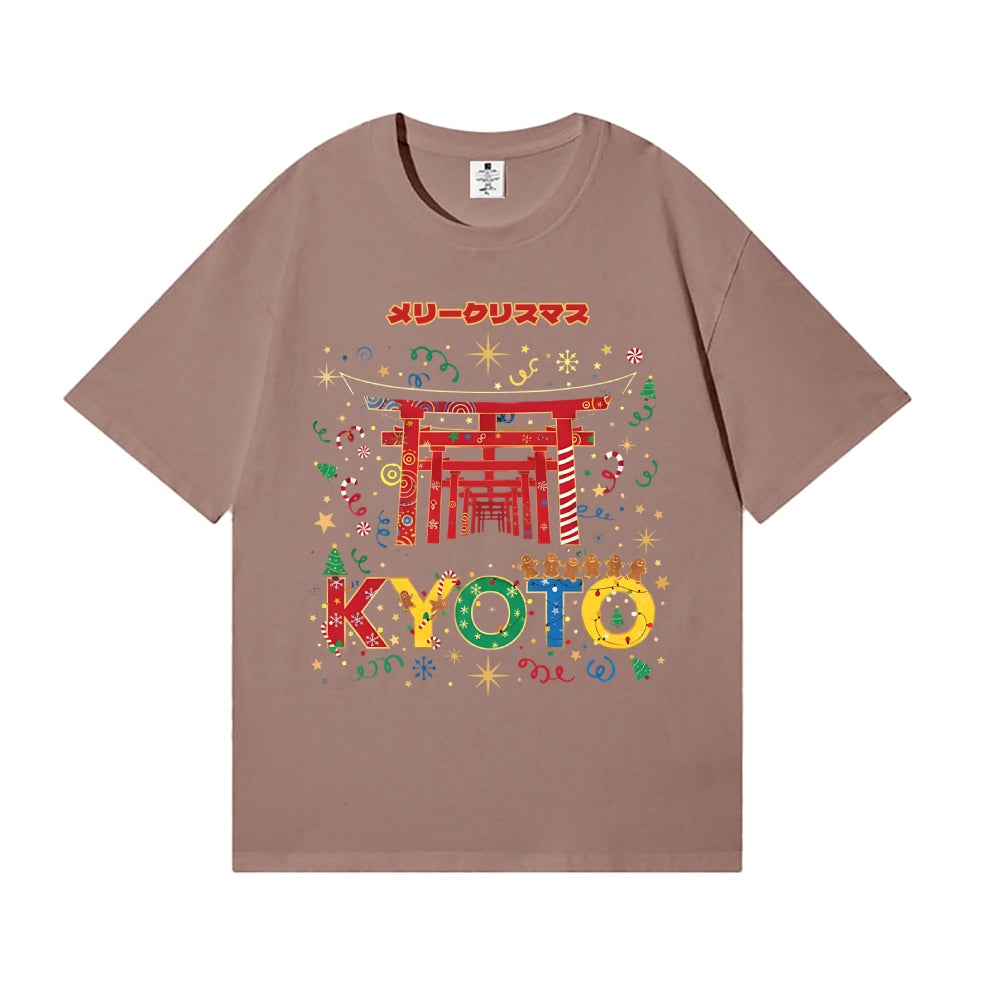 Christmas in Kyoto Japanese Style Classic Tee