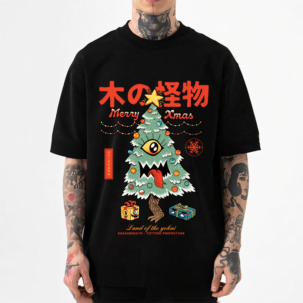Yokai Christmas Japanese Style Classic Tee