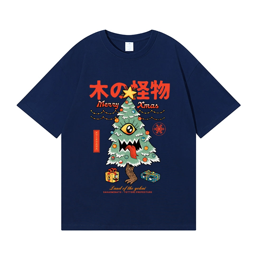 Yokai Christmas Japanese Style Classic Tee