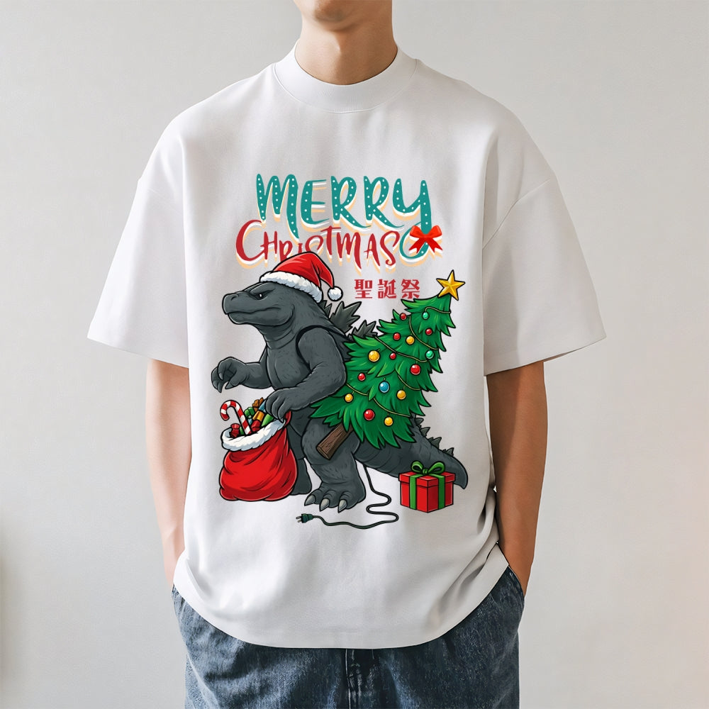 Christmas Kaiju Japanese Style Classic Tee