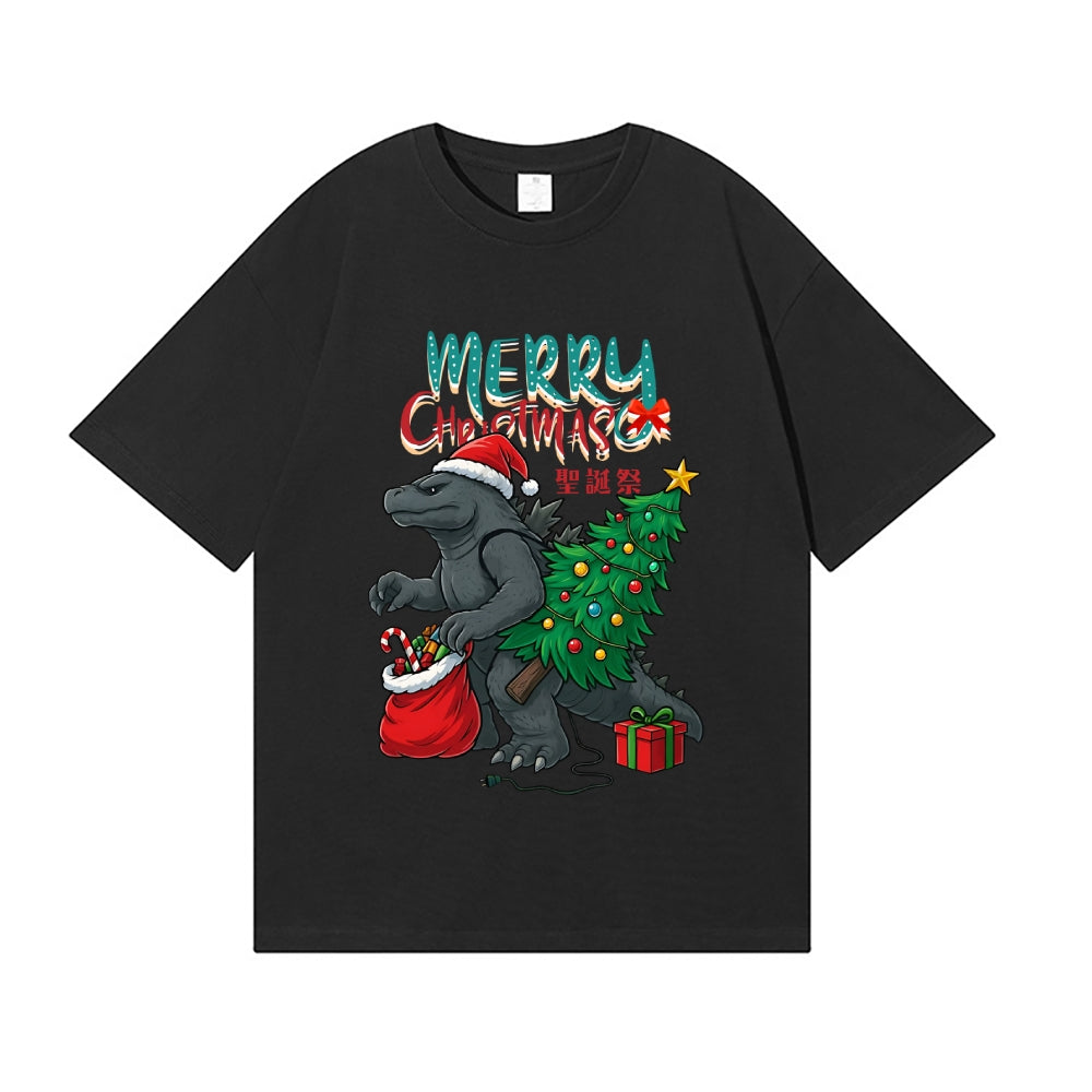 Christmas Kaiju Japanese Style Classic Tee