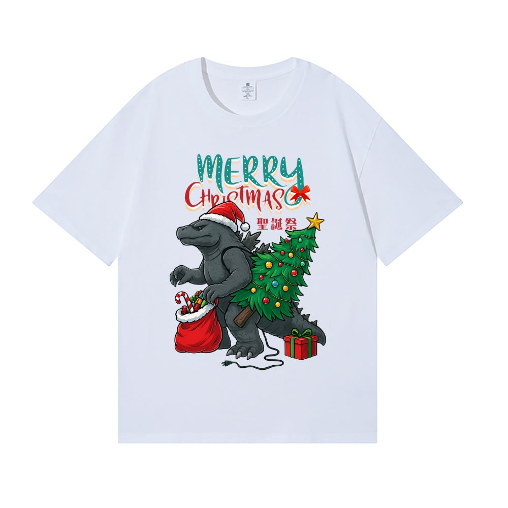 Christmas Kaiju Japanese Style Classic Tee