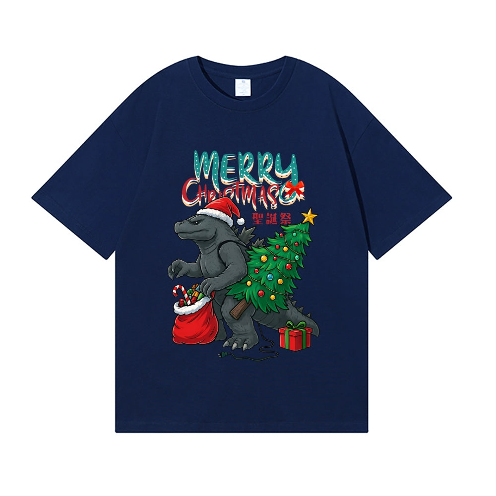 Christmas Kaiju Japanese Style Classic Tee