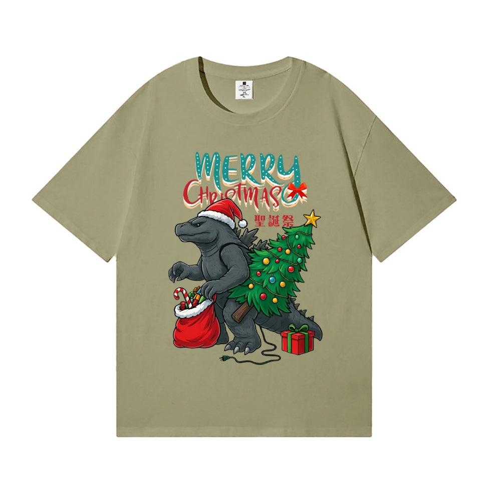 Christmas Kaiju Japanese Style Classic Tee