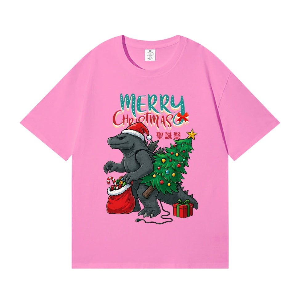 Christmas Kaiju Japanese Style Classic Tee