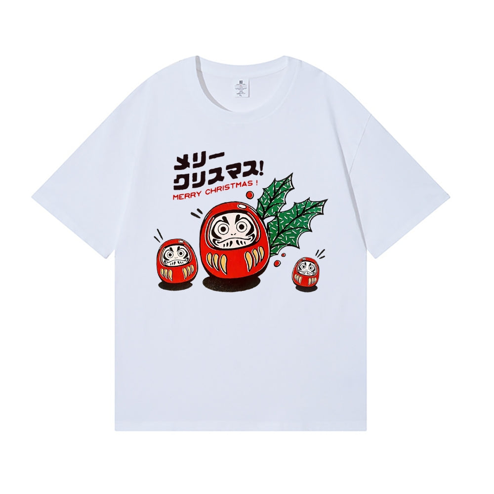 Christmas Daruma Japanese Style Classic Tee