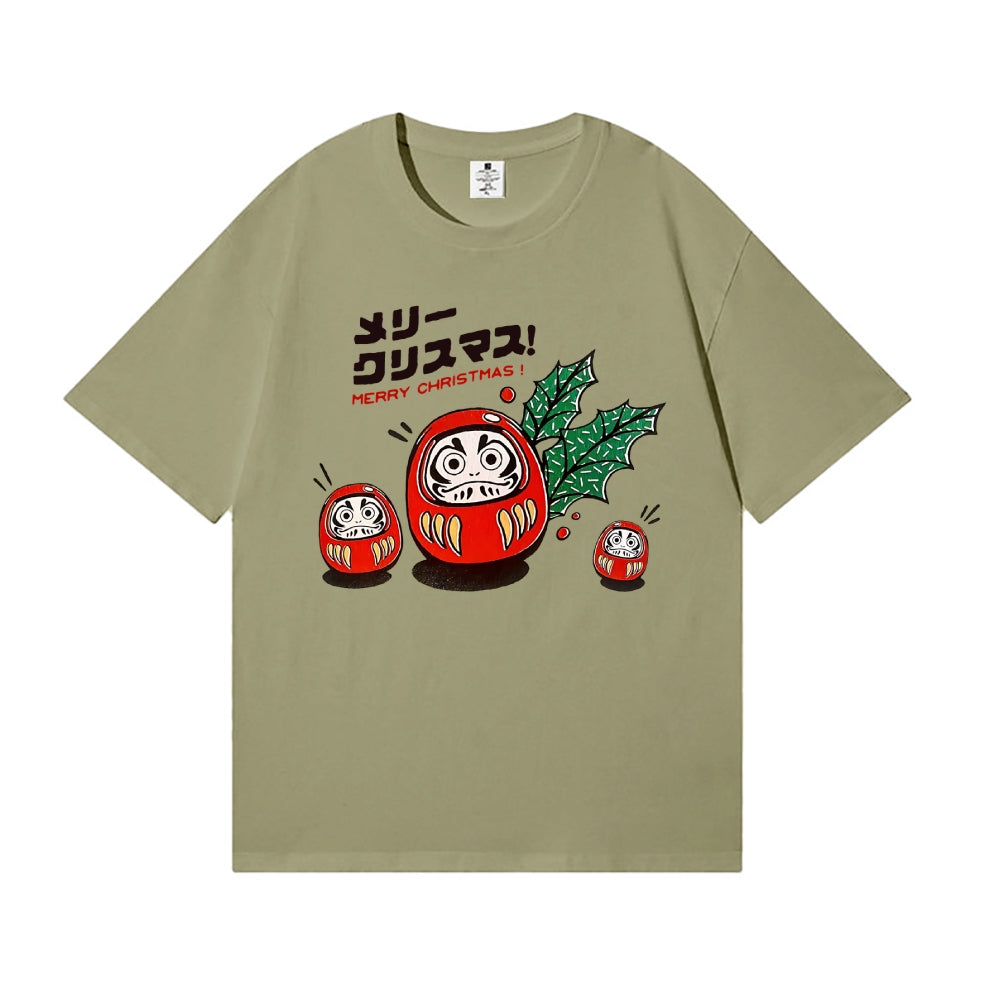 Christmas Daruma Japanese Style Classic Tee
