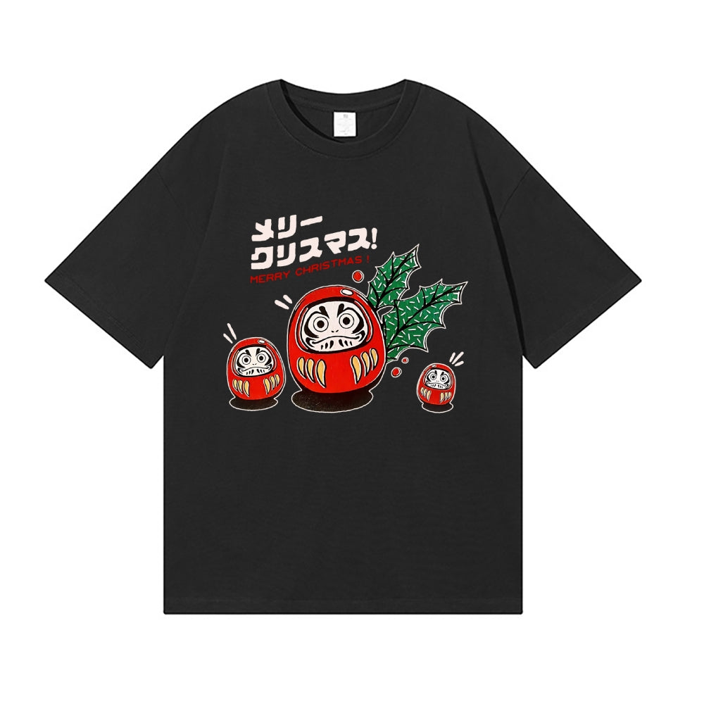 Christmas Daruma Japanese Style Classic Tee