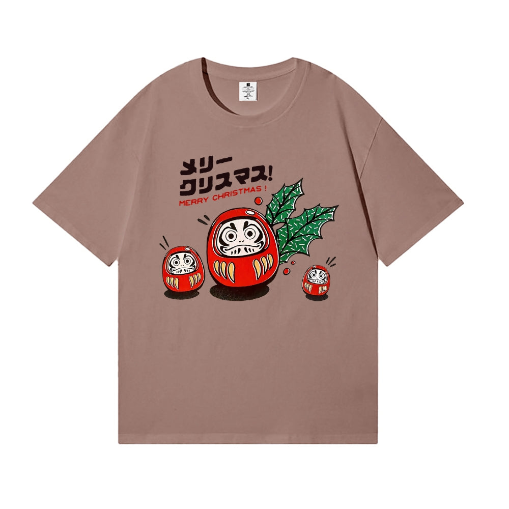 Christmas Daruma Japanese Style Classic Tee