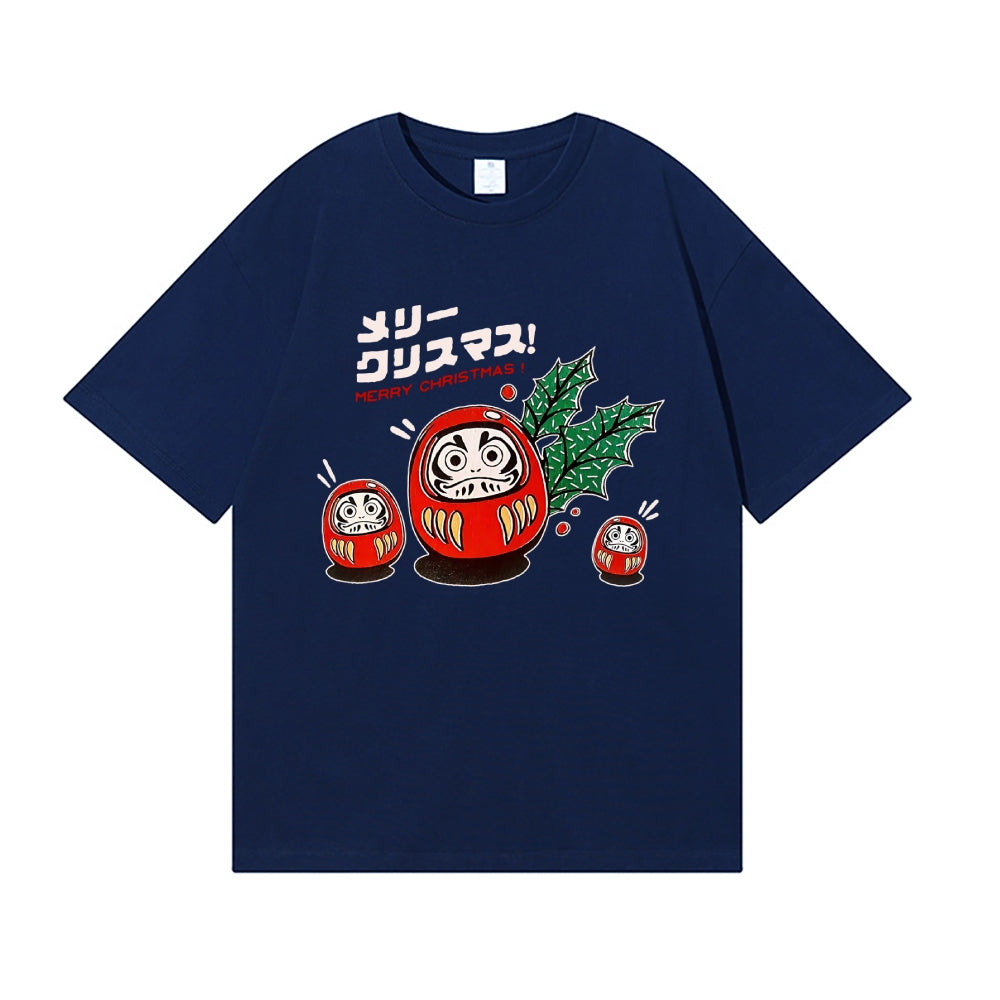 Christmas Daruma Japanese Style Classic Tee