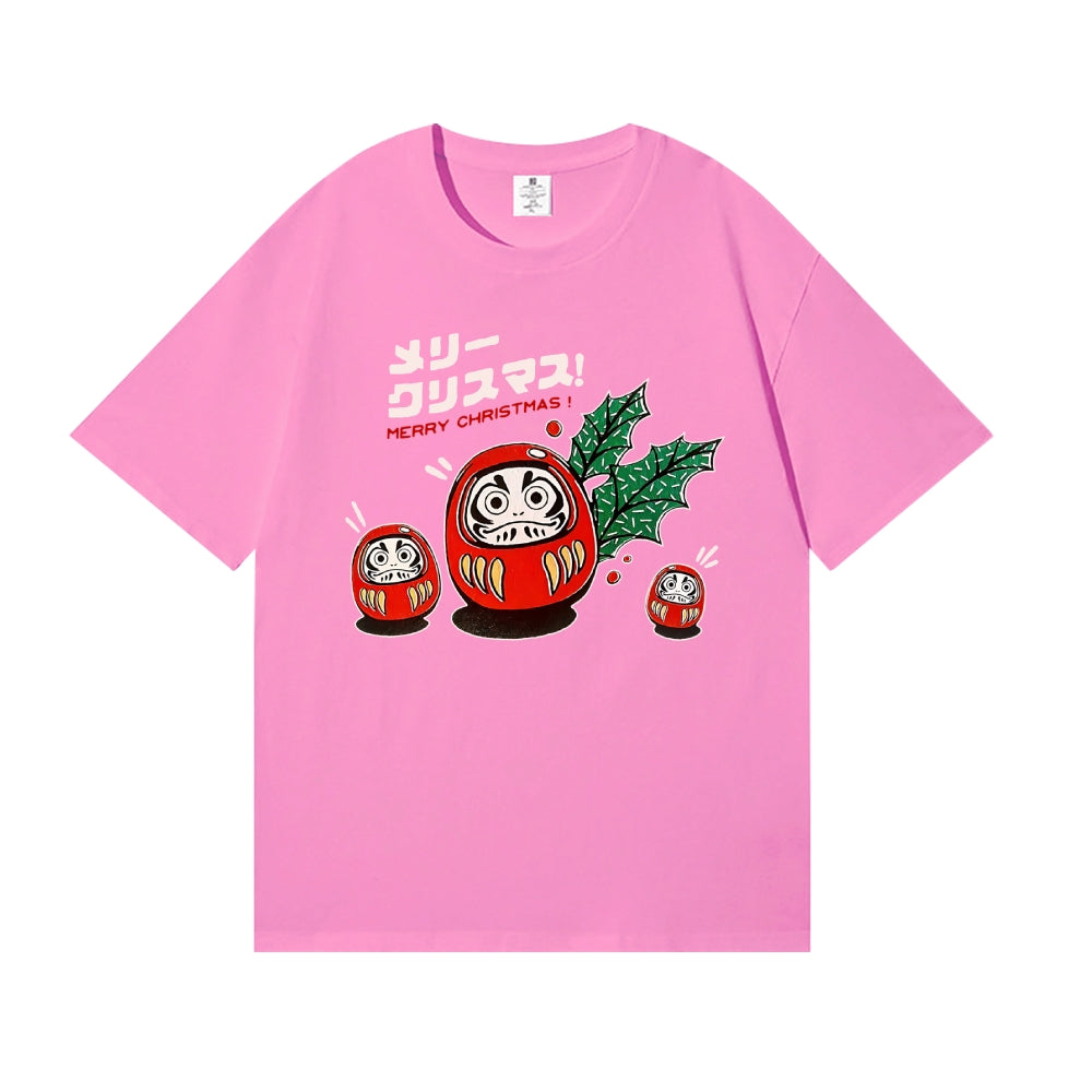Christmas Daruma Japanese Style Classic Tee