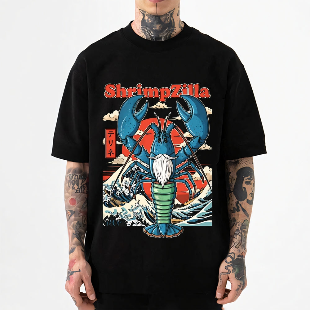 Christmas Lobster Japanese Style Classic Tee
