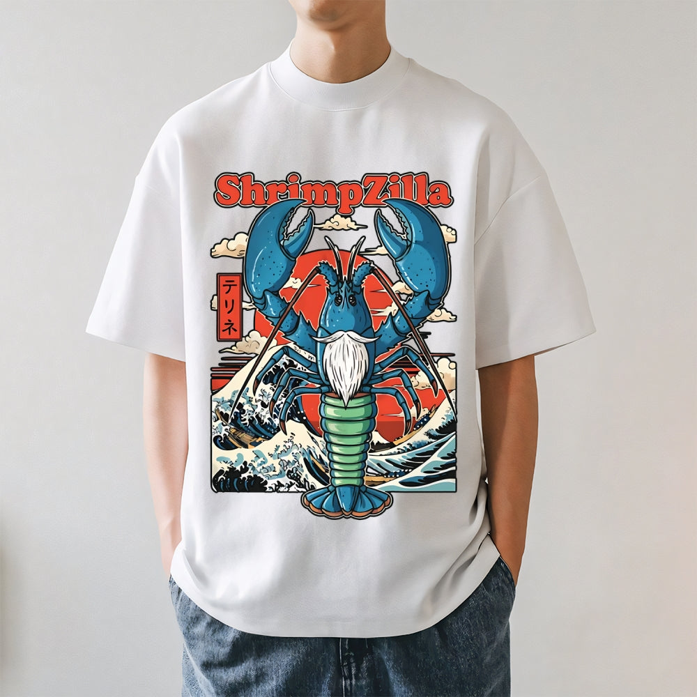 Christmas Lobster Japanese Style Classic Tee