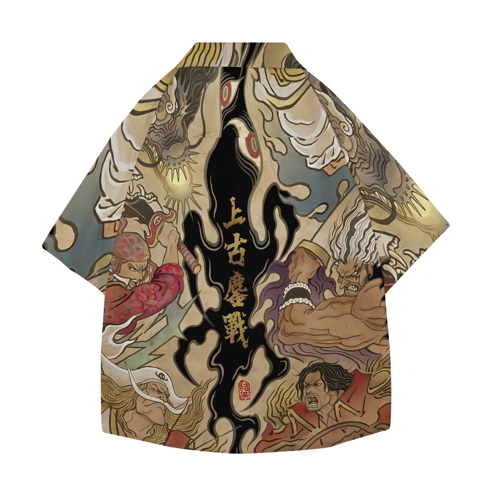OP War Japanese Style Camp Shirt