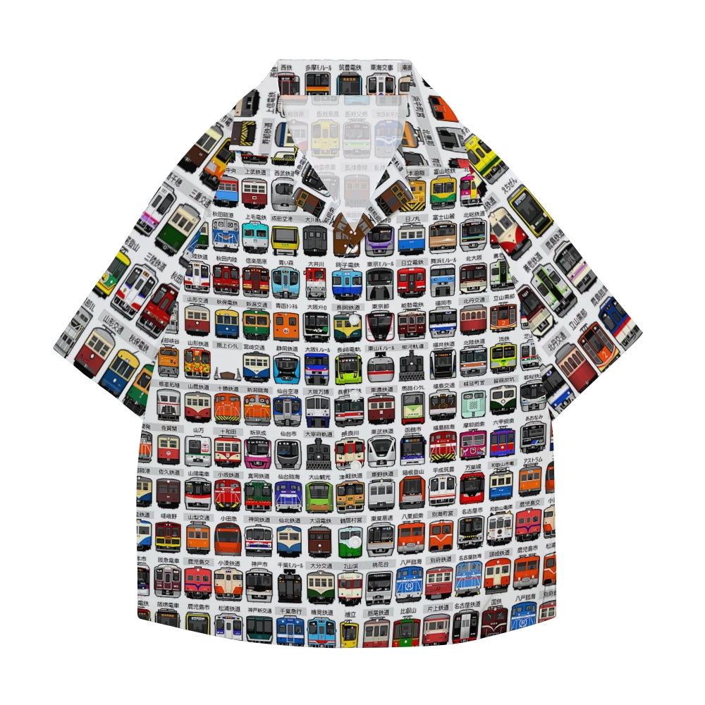 Train Japanese Style Camp Shirt
