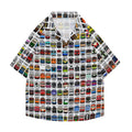 Train Japanese Style Camp Shirt