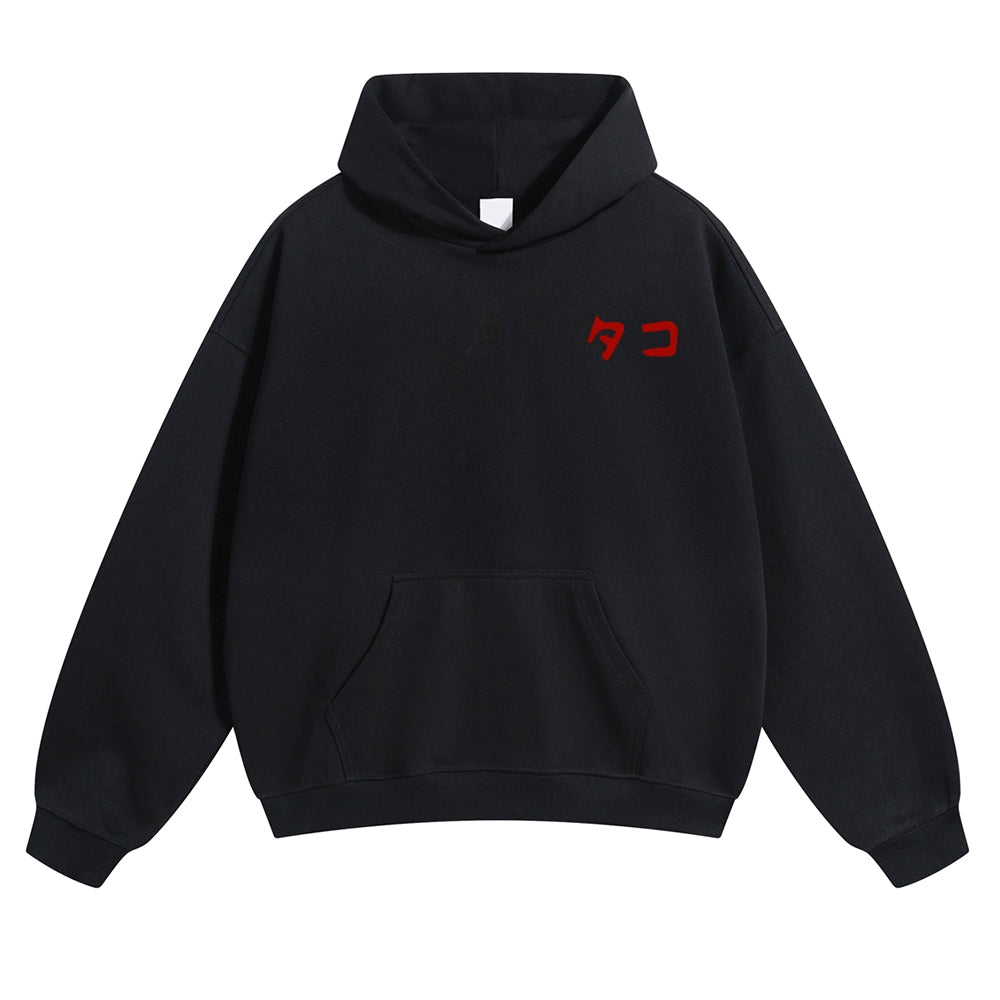 Octopus Vintage Cotton Hoodie
