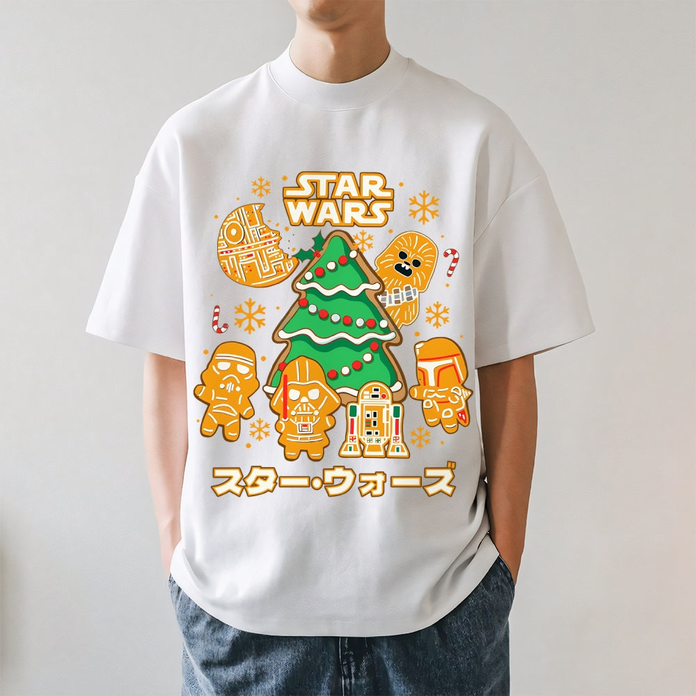 Christmas Star Wars Japanese Style Classic Tee