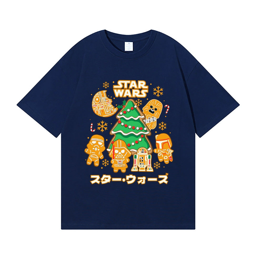 Christmas Star Wars Japanese Style Classic Tee