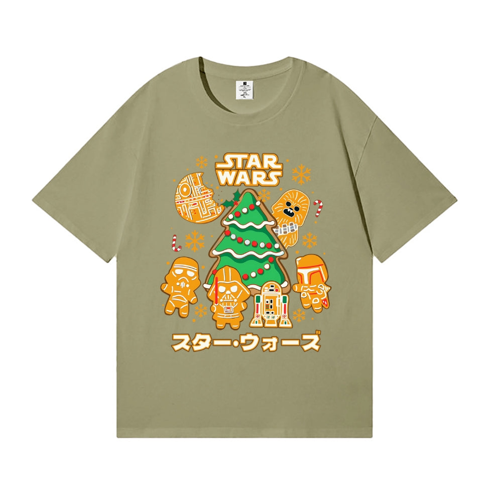 Christmas Star Wars Japanese Style Classic Tee