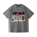 Christmas Star Wars Vintage Wash Japanese Design T-Shirt