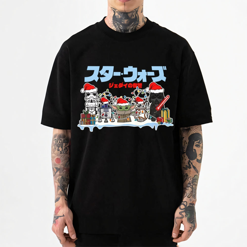 Christmas Star Wars Japanese Style Classic Tee