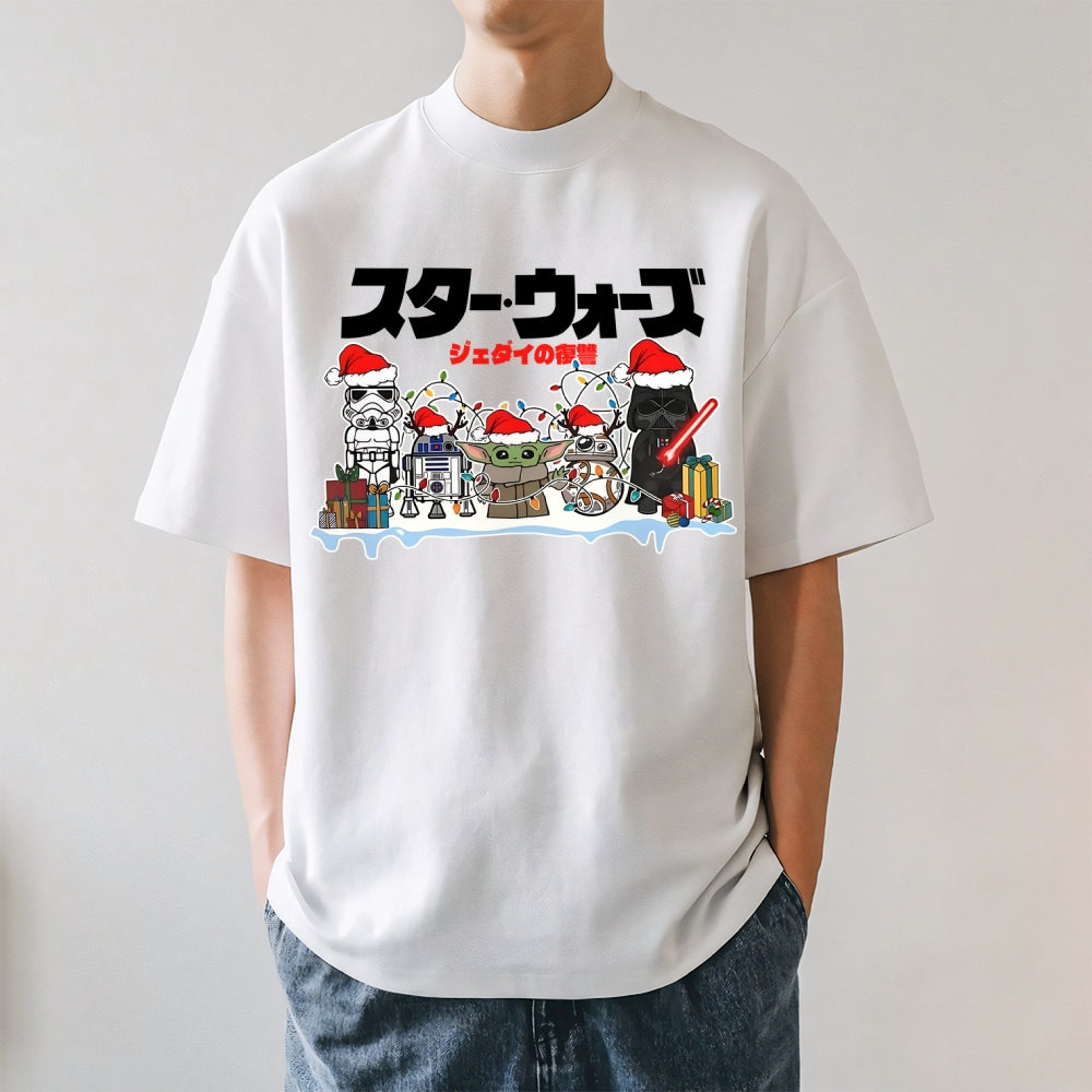 Christmas Star Wars Japanese Style Classic Tee
